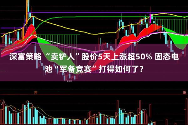 深富策略 “卖铲人”股价5天上涨超50% 固态电池“军备竞赛”打得如何了？